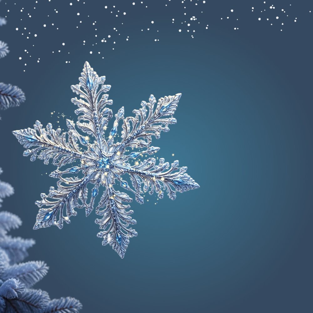 Snowflake Corporate Christmas eCard | Winter Greeting