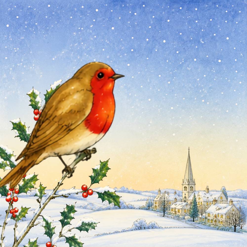 Robin Corporate Christmas eCard | Festive Greeting