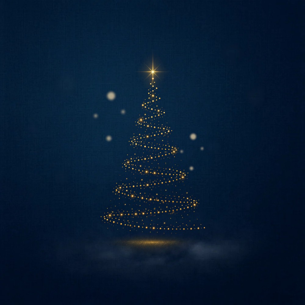 Corporate Christmas eCard Tree | Elegant Business Greeting