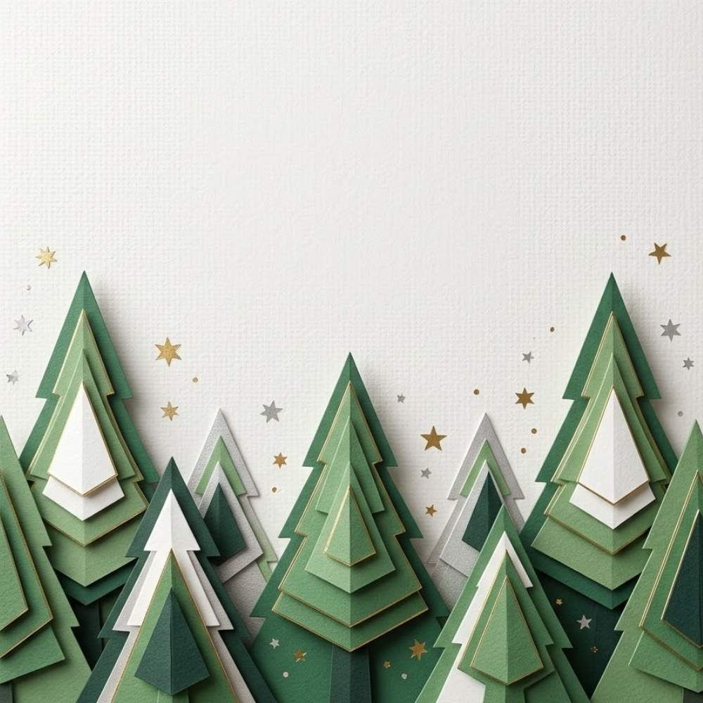 Modern Corporate Christmas Tree eCard