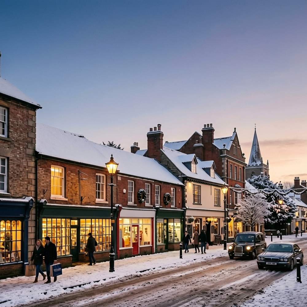 British Corporate Christmas eCard | Winter Street