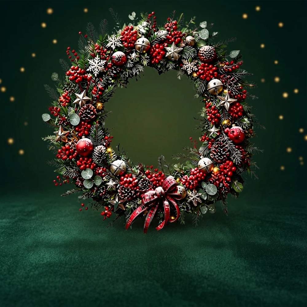 Corporate Christmas Wreath eCard | Business Greeting