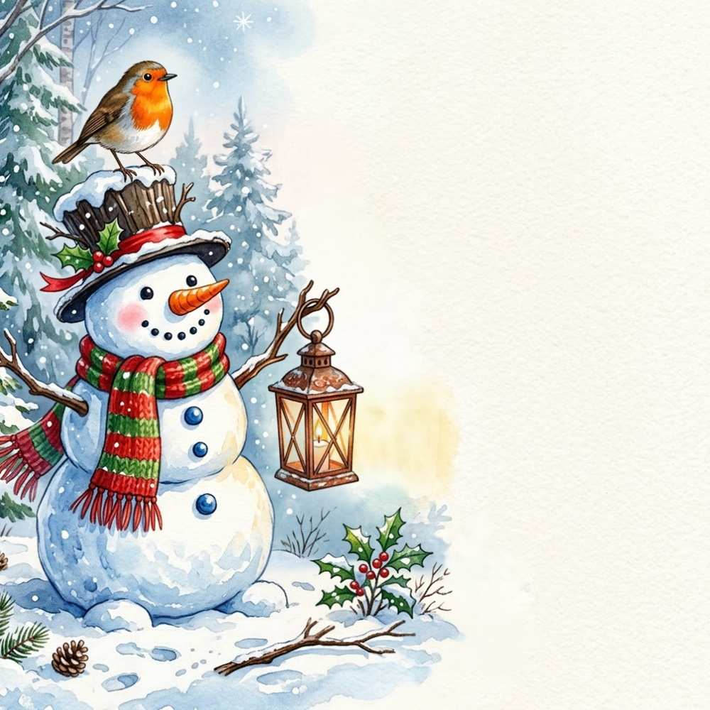 Snowman Business Christmas eCard