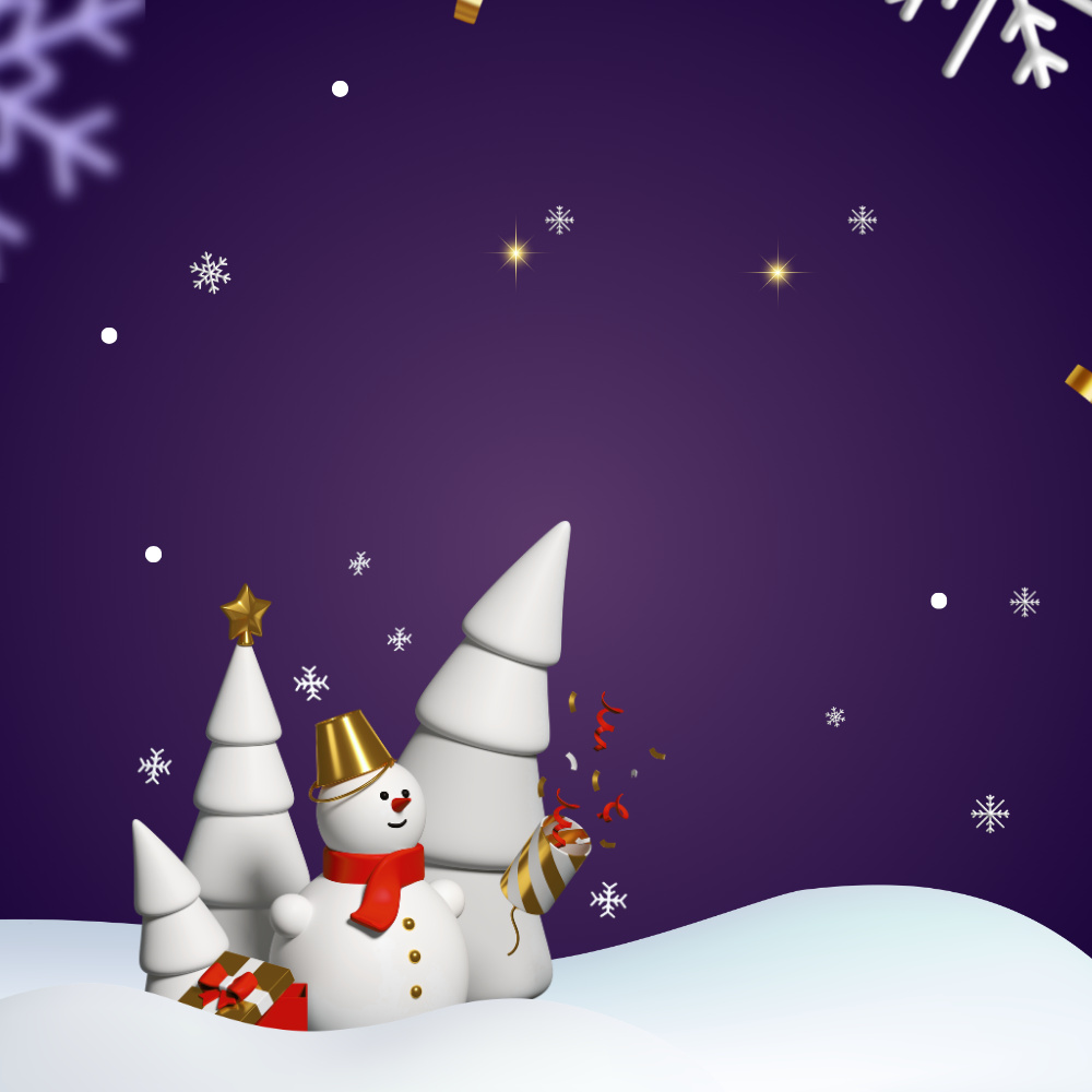 Snowman Corporate Christmas eCard